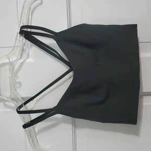NWT Lululemon Like A Cloud Longline Ribbed Bra Sz 4b/c Rain Forest Green